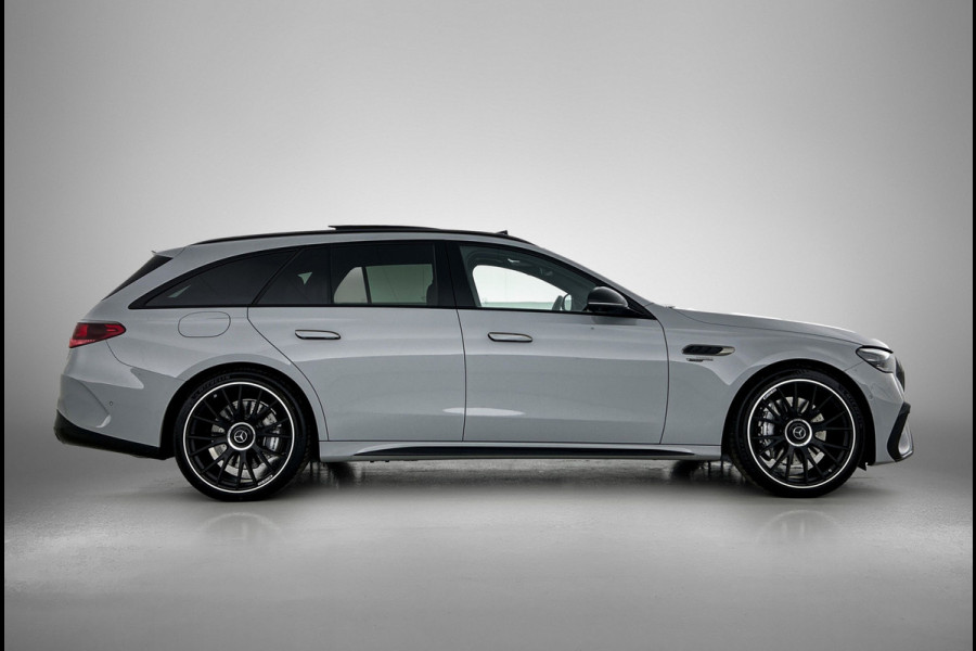 Mercedes-Benz E-Klasse Estate Mercedes-AMG 53 4MATIC+ Night Pakket 1+2 | Panoramadak | 21 Inch AMG Velgen | Burmester® | Trekhaak | AMG Real Performance Sound. Inclusief 24 maanden MB Certified garantie voor Europa.
