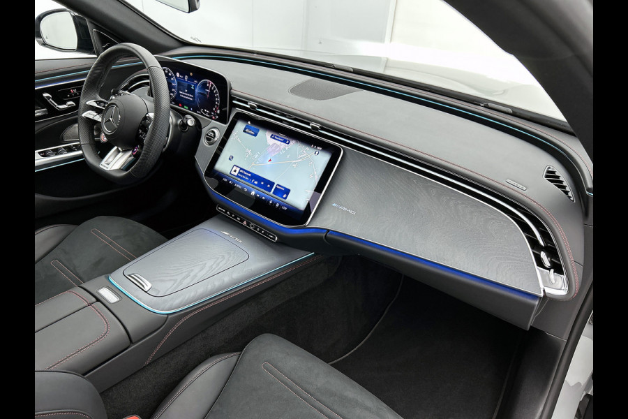 Mercedes-Benz E-Klasse Estate Mercedes-AMG 53 4MATIC+ Night Pakket 1+2 | Panoramadak | 21 Inch AMG Velgen | Burmester® | Trekhaak | AMG Real Performance Sound. Inclusief 24 maanden MB Certified garantie voor Europa.