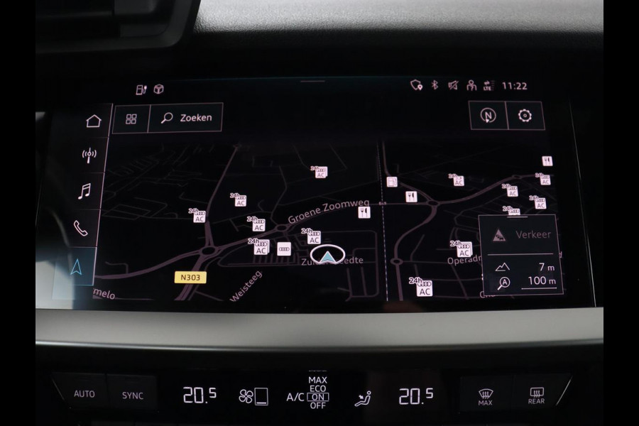 Audi A3 40 TFSIe Advanced edition | Sportstoelen | Carplay | Virtual Cockpit | Navigatie | Full LED | Parkeerhulp | Climate control | Cruise control | PHEV | Plug In