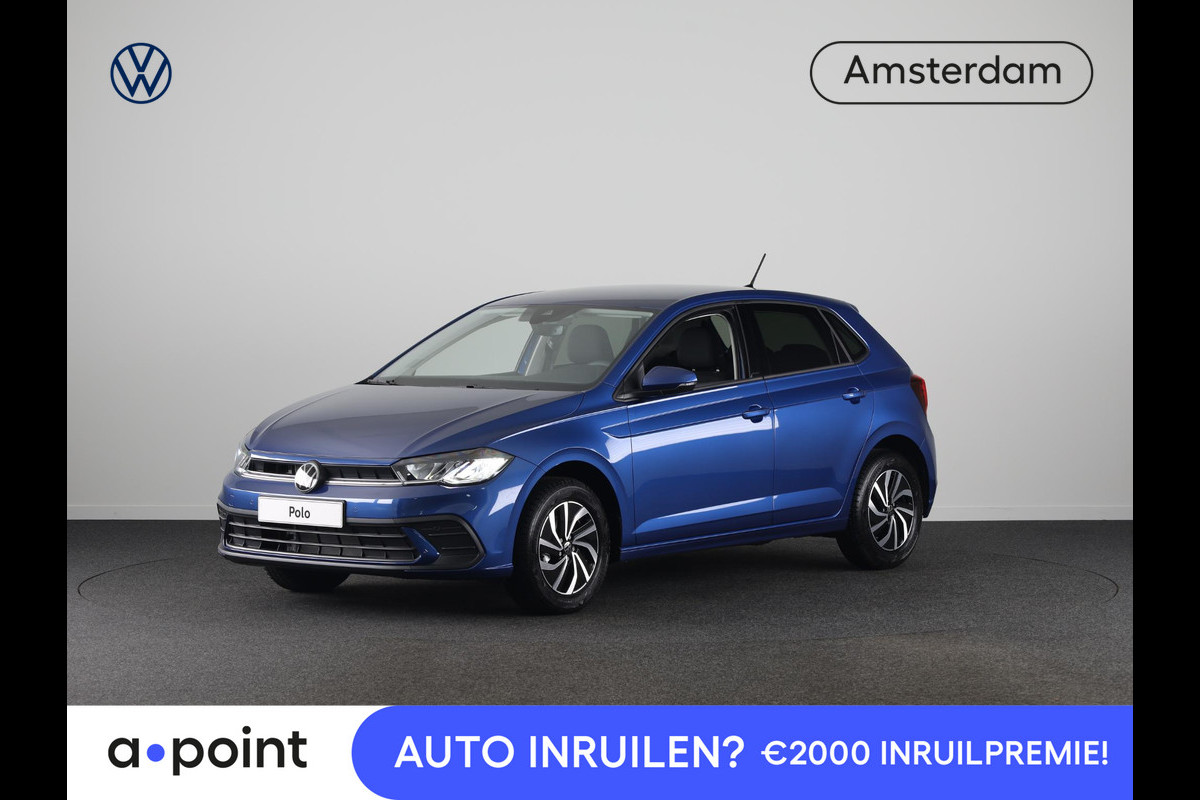 Volkswagen Polo GP Life Edition 1.0 95 pk 5 versn. Hand | 15" LM | Stoelverwarming | Camera |