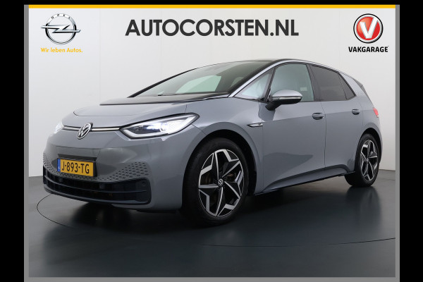 Volkswagen ID.3 First Plus 62kWh Navi-Pro Adap.Cruise Camera Matrix led 19" Ecc Apple Carplay Android Auto SOH 86% Stoel+Stuurverwarming Lmv Privacy Glas Keyless Rijstrooksensor 1e Eigenaar Origineel Nederlandse Auto