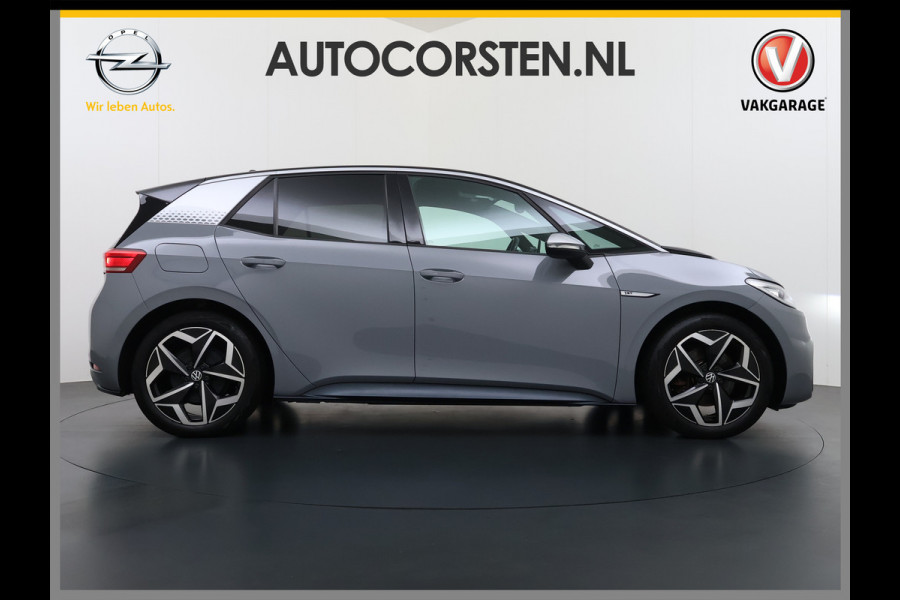 Volkswagen ID.3 First Plus 62kWh Navi-Pro Adap.Cruise Camera Matrix led 19" Ecc Apple Carplay Android Auto SOH 86% Stoel+Stuurverwarming Lmv Privacy Glas Keyless Rijstrooksensor 1e Eigenaar Origineel Nederlandse Auto