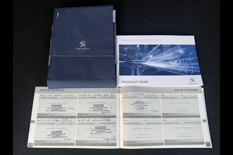 Peugeot 3008 1.2 PureTech Allure 2e Eigenaar|Navi|Camera|Carplay|D-riem v.v. in 2025|Stoelverwarming|Leder|3d Cockpit|APK tot 06-2027