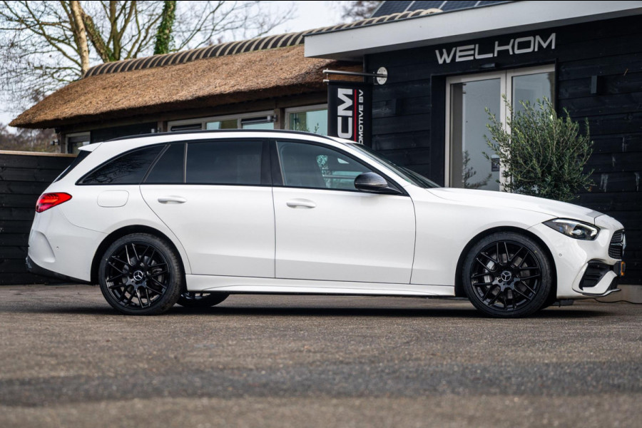 Mercedes-Benz C-Klasse Estate 300 e Luxury Line i phev I Leder I Carplay I Digital Light I AMG I Dealeronderhouden I