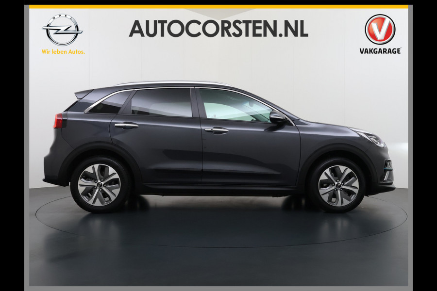 Kia e-Niro ExecutiveLine 64kWh SOH 100% Leder Warmtepomp Elek.Stoel+Memory JBL®-Audio Pdc Navi Ecc Camera Apple Carplay Android Auto Stoelverwarming+Koeling Stuurverwarming Lmv Privacy Glas DAB Vess Lane Assist Blind Spot Origineel Nederlandse Auto Dealeronderhouden