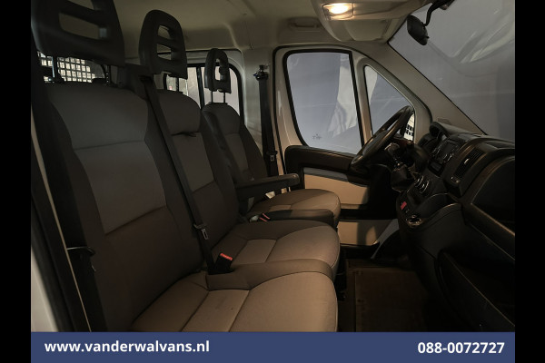 Peugeot Boxer 2.0 BlueHDI 130pk Pick up Dubbel Cabine Open laadbak Euro6 Airco | 7-Zits | Trekhaak | Navigatie