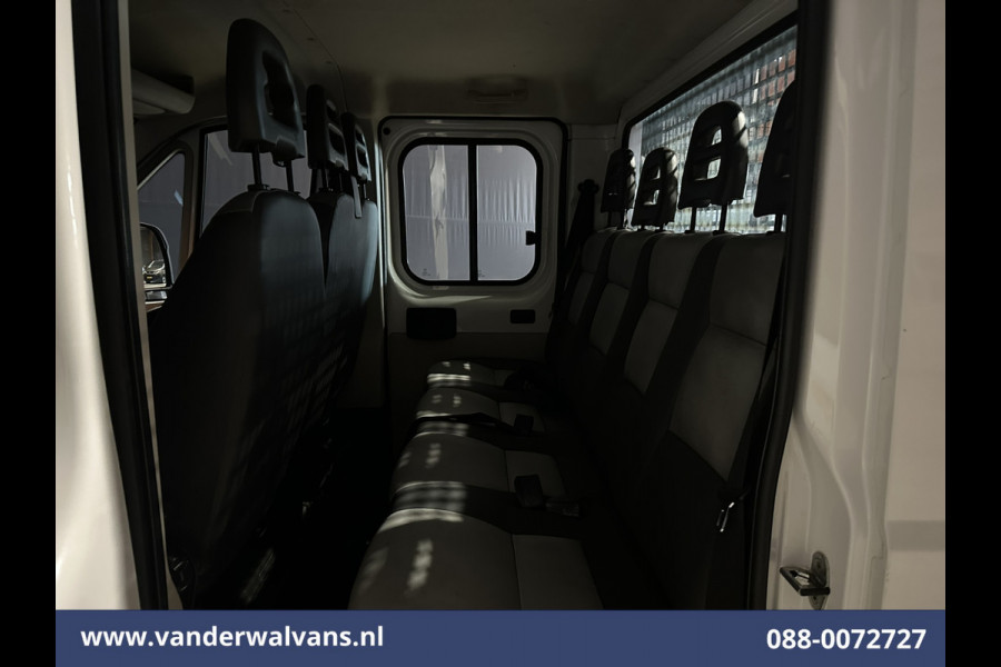Peugeot Boxer 2.0 BlueHDI 130pk Pick up Dubbel Cabine Open laadbak Euro6 Airco | 7-Zits | Trekhaak | Navigatie