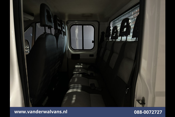 Peugeot Boxer 2.0 BlueHDI 130pk Pick up Dubbel Cabine Open laadbak Euro6 Airco | 7-Zits | Trekhaak | Navigatie