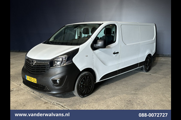 Opel Vivaro 1.6 CDTI 126pk L2H1 Euro6 Airco | Camera | Navigatie | Trekhaak | LED | Cruisecontrol Parkeersensoren, Bijrijdersbank