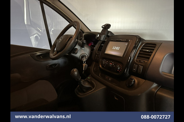 Opel Vivaro 1.6 CDTI 126pk L2H1 Euro6 Airco | Camera | Navigatie | Trekhaak | LED | Cruisecontrol Parkeersensoren, Bijrijdersbank
