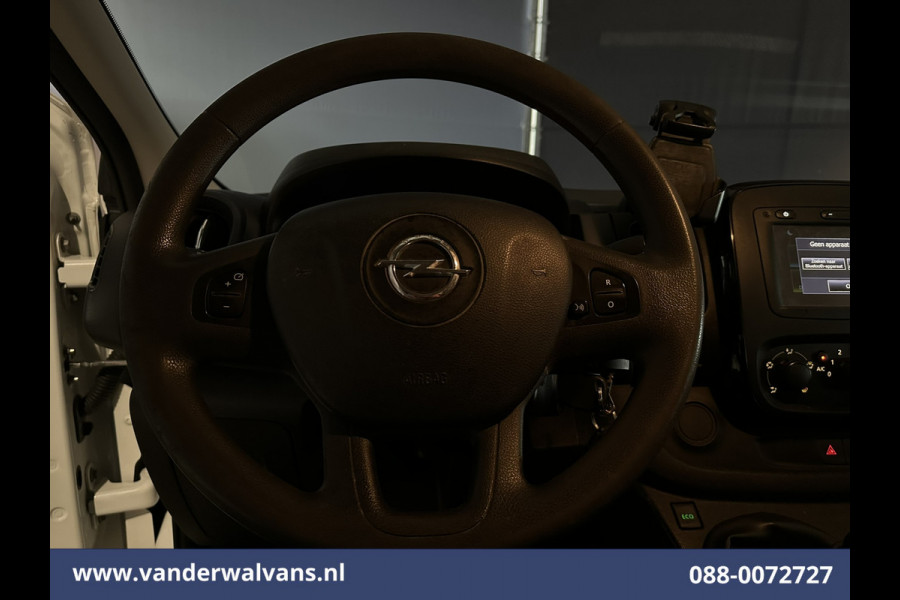 Opel Vivaro 1.6 CDTI 126pk L2H1 Euro6 Airco | Camera | Navigatie | Trekhaak | LED | Cruisecontrol Parkeersensoren, Bijrijdersbank
