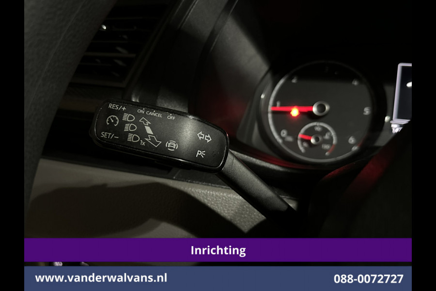 Volkswagen Transporter 2.0 TDI L2H1 inrichting Euro6 Airco | Omvormer | Camera | Imperiaal | Apple Carplay | Cruisecontrol | Trekhaak Android Auto, Parkeersensoren, Achterklep