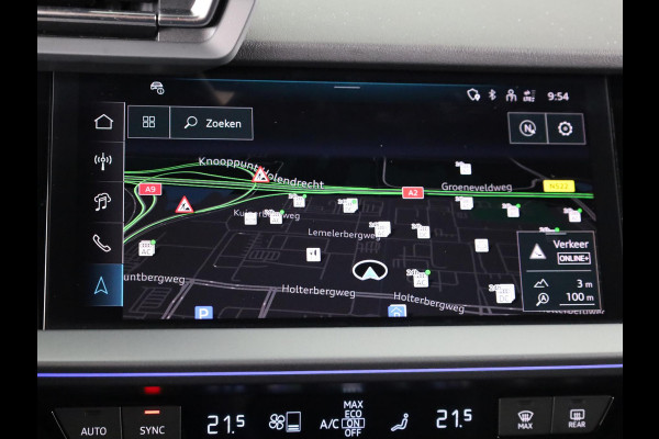 Audi A3 Sportback 40 TFSI e S edition 204 pk S-tronic | Verlengde garantie | Navigatie | Panoramadak | Parkeersensoren (Park assist) | Achteruitrijcamera | Stoelverwarming | S-Line |