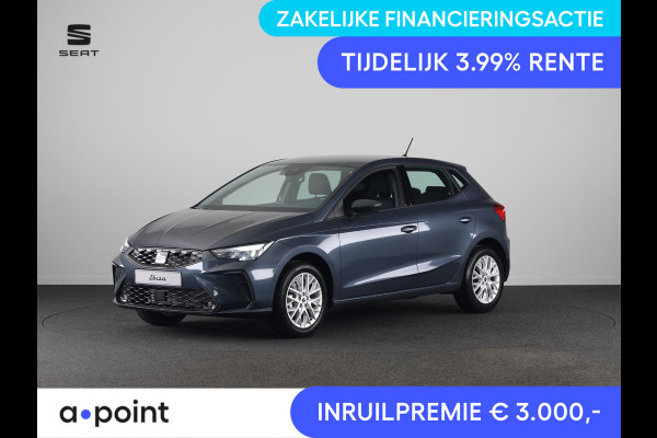 Seat Ibiza Style 1.0 EcoTSI 95PK | Magnetic Tech Metallic | Park Assist | Apple Carplay | Cruise control