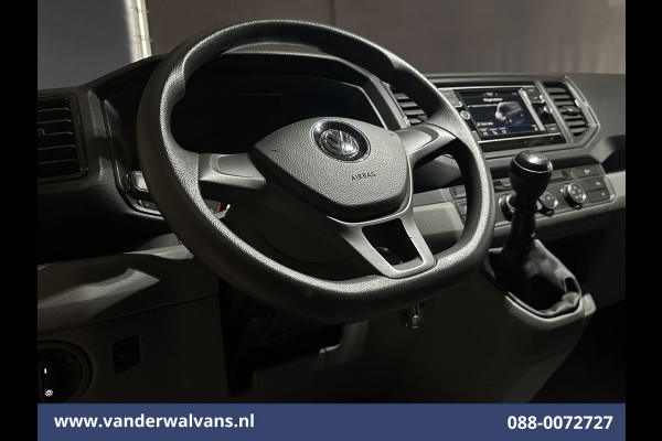 Volkswagen Crafter 2.0 TDI 141pk L3H2 L2H1 Euro6 Airco | Apple Carplay | Android Auto | Cruisecontrol Parkeersensoren, Bijrijdersbank, 3000kg trekvermogen