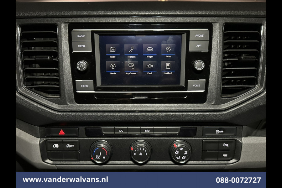 Volkswagen Crafter 2.0 TDI 141pk L3H2 L2H1 Euro6 Airco | Apple Carplay | Android Auto | Cruisecontrol Parkeersensoren, Bijrijdersbank, 3000kg trekvermogen