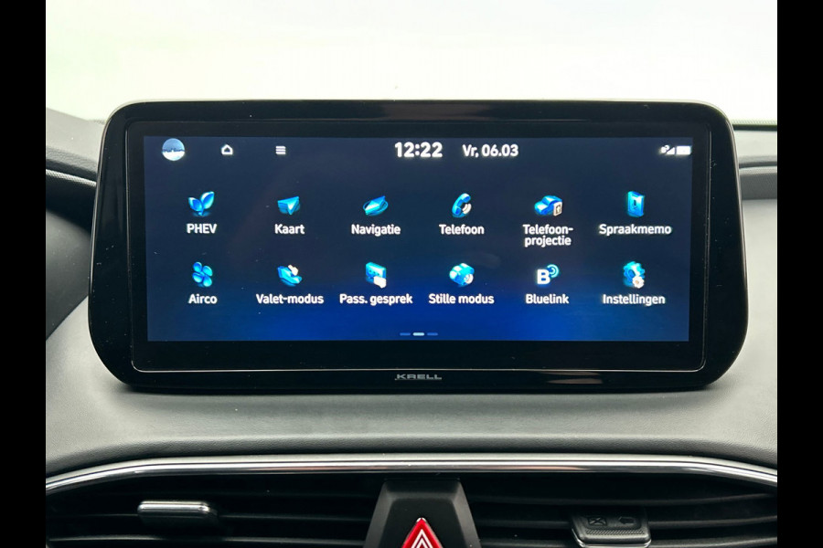 Hyundai Santa Fe 1.6 T-GDI PHEV 7 Persoons Carplay Adaptive-cruise Leder Camera Krell audio