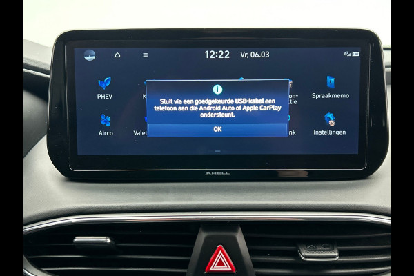 Hyundai Santa Fe 1.6 T-GDI PHEV 7 Persoons Carplay Adaptive-cruise Leder Camera Krell audio