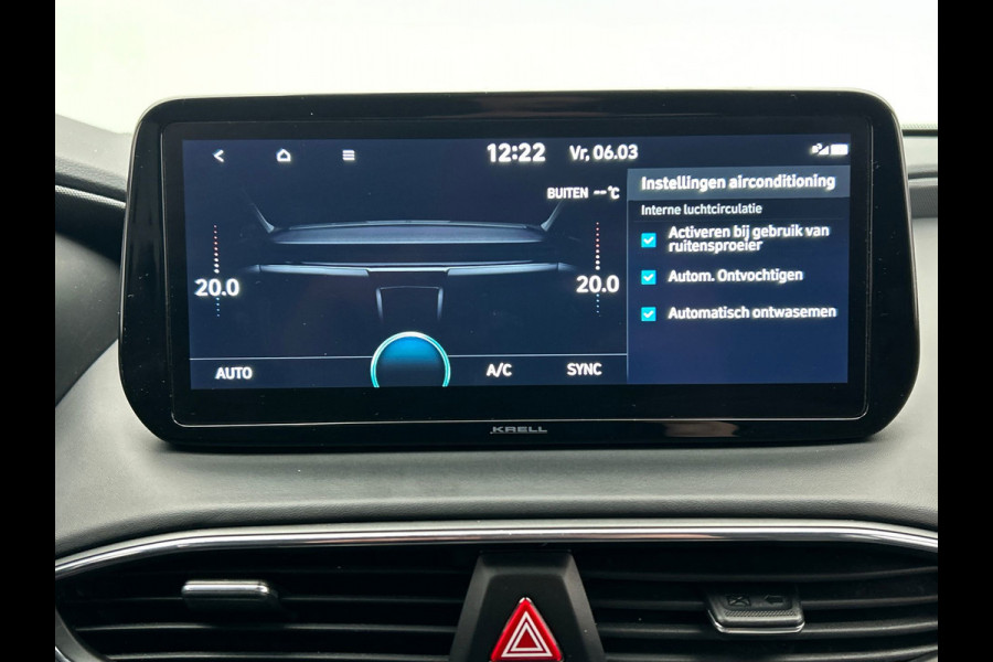 Hyundai Santa Fe 1.6 T-GDI PHEV 7 Persoons Carplay Adaptive-cruise Leder Camera Krell audio