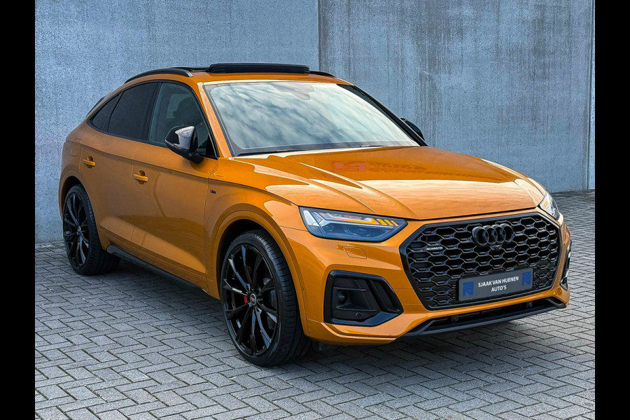 Audi Q5 Sportback 55TFSIe 367pk Quattro Competition S Edition S-Line Audi Exclusive|Pano|Luchtv.|HUD|Leder+Ventilatie|B&O|360°View