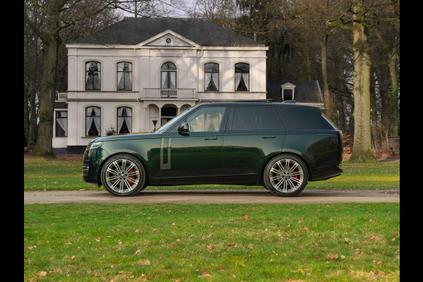Land Rover Range Rover 3.0 D350 Autobiography MHEV | British Racing Green | Massage | Meridian Signature | Elektr. trekhaak | Stoelventilatie