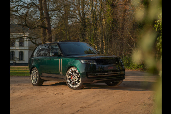Land Rover Range Rover 3.0 D350 Autobiography MHEV | British Racing Green | Massage | Meridian Signature | Elektr. trekhaak | Stoelventilatie