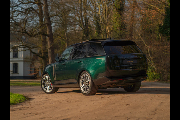 Land Rover Range Rover 3.0 D350 Autobiography MHEV | British Racing Green | Massage | Meridian Signature | Elektr. trekhaak | Stoelventilatie