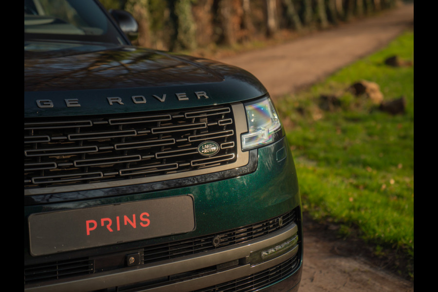 Land Rover Range Rover 3.0 D350 Autobiography MHEV | British Racing Green | Massage | Meridian Signature | Elektr. trekhaak | Stoelventilatie