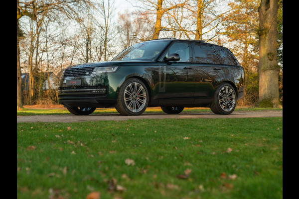 Land Rover Range Rover 3.0 D350 Autobiography MHEV | British Racing Green | Massage | Meridian Signature | Elektr. trekhaak | Stoelventilatie