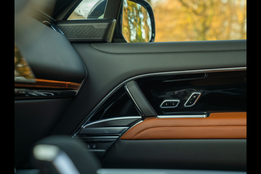 Land Rover Range Rover 3.0 D350 Autobiography MHEV | British Racing Green | Massage | Meridian Signature | Elektr. trekhaak | Stoelventilatie