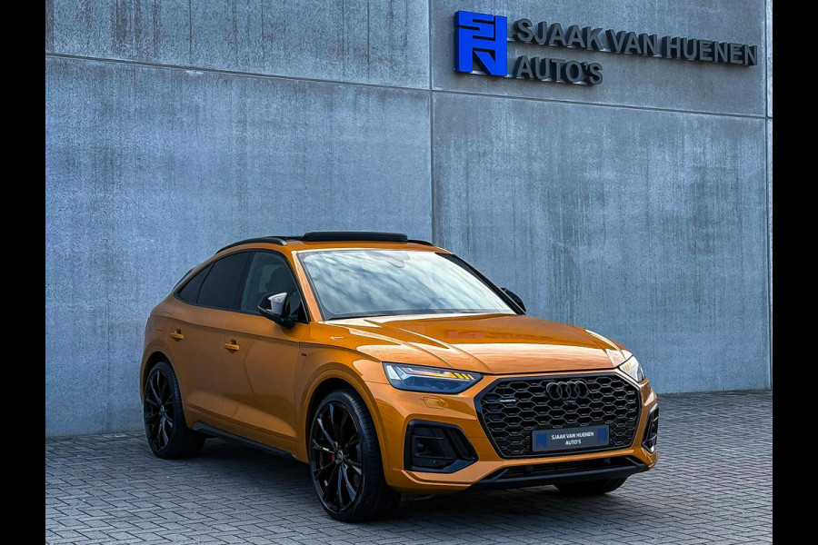 Audi Q5 Sportback 55TFSIe 367pk Quattro Competition S Edition S-Line Audi Exclusive|Pano|Luchtv.|HUD|Leder+Ventilatie|B&O|360°View