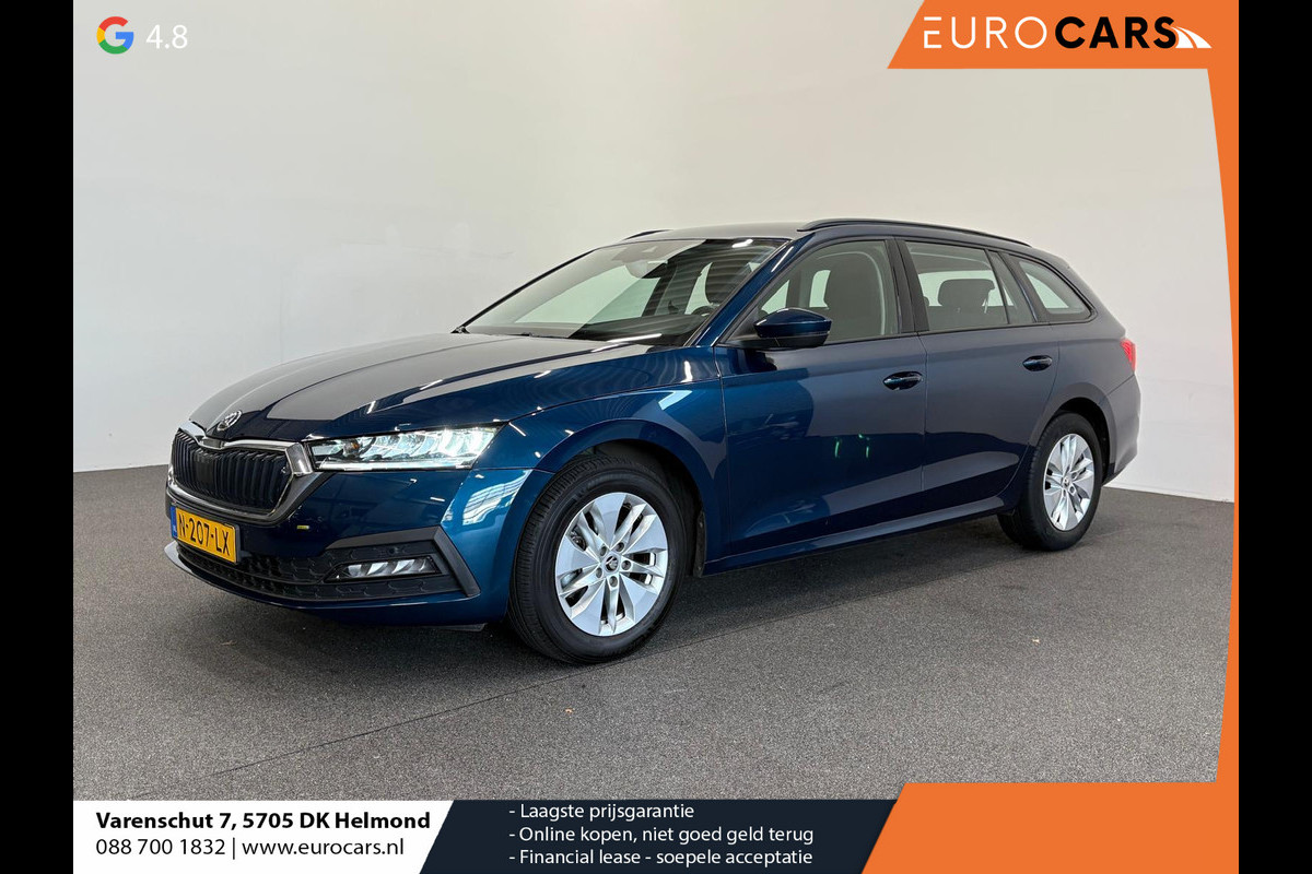 Škoda Octavia Combi 1.0 e-TSI Business Edition Navigatie Apple Carplay/Android Auto Parkeersensoren Adaptive Cruise Control Virtual Cockpit Full Led Climate Control Lichtmetalen velgen