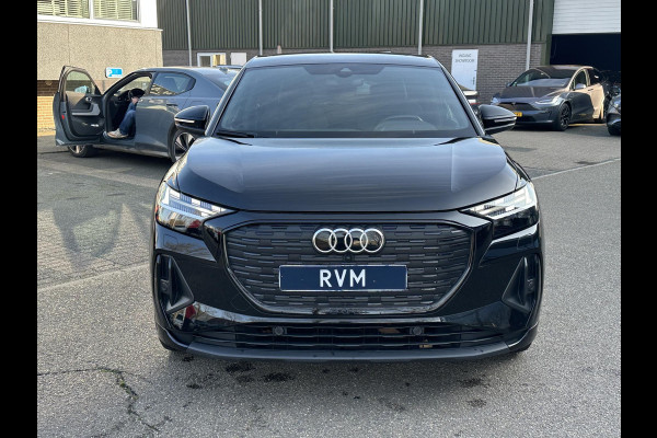 Audi Q4 Sportback e-tron 50 quattro S edition 77 kWh S-LINE BINNEN + BUITEN| SOH 93% | LEER |MATRIX LED| ADAPTIVE CRUISE CONTROL | ELEKTRISCHE ACHTERKLEP| CAMERA| 21 INCH!