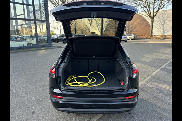 Audi Q4 Sportback e-tron 50 quattro S edition 77 kWh S-LINE BINNEN + BUITEN| SOH 93% | LEER |MATRIX LED| ADAPTIVE CRUISE CONTROL | ELEKTRISCHE ACHTERKLEP| CAMERA| 21 INCH!