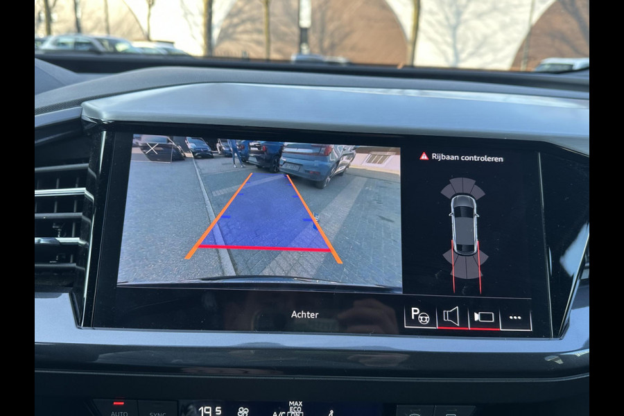 Audi Q4 Sportback e-tron 50 quattro S edition 77 kWh S-LINE BINNEN + BUITEN| SOH 93% | LEER |MATRIX LED| ADAPTIVE CRUISE CONTROL | ELEKTRISCHE ACHTERKLEP| CAMERA| 21 INCH!