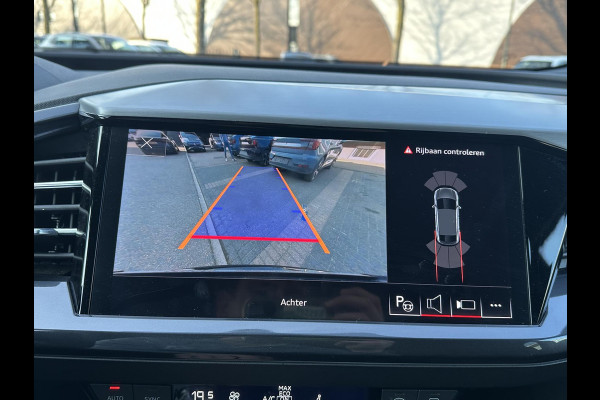 Audi Q4 Sportback e-tron 50 quattro S edition 77 kWh S-LINE BINNEN + BUITEN| SOH 93% | LEER |MATRIX LED| ADAPTIVE CRUISE CONTROL | ELEKTRISCHE ACHTERKLEP| CAMERA| 21 INCH!