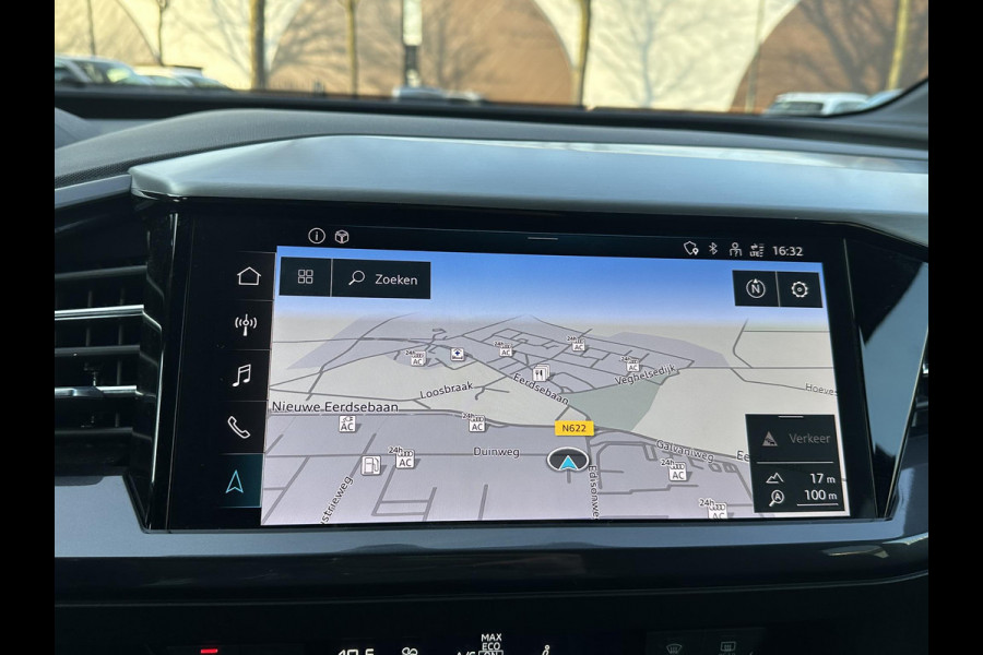 Audi Q4 Sportback e-tron 50 quattro S edition 77 kWh S-LINE BINNEN + BUITEN| SOH 93% | LEER |MATRIX LED| ADAPTIVE CRUISE CONTROL | ELEKTRISCHE ACHTERKLEP| CAMERA| 21 INCH!