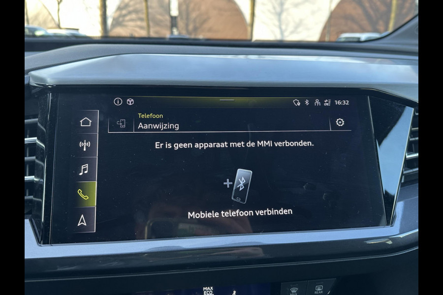 Audi Q4 Sportback e-tron 50 quattro S edition 77 kWh S-LINE BINNEN + BUITEN| SOH 93% | LEER |MATRIX LED| ADAPTIVE CRUISE CONTROL | ELEKTRISCHE ACHTERKLEP| CAMERA| 21 INCH!