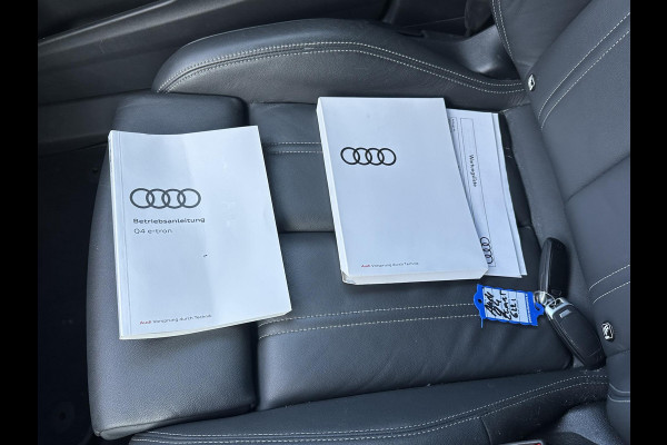 Audi Q4 Sportback e-tron 50 quattro S edition 77 kWh S-LINE BINNEN + BUITEN| SOH 93% | LEER |MATRIX LED| ADAPTIVE CRUISE CONTROL | ELEKTRISCHE ACHTERKLEP| CAMERA| 21 INCH!