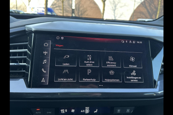 Audi Q4 Sportback e-tron 50 quattro S edition 77 kWh S-LINE BINNEN + BUITEN| SOH 93% | LEER |MATRIX LED| ADAPTIVE CRUISE CONTROL | ELEKTRISCHE ACHTERKLEP| CAMERA| 21 INCH!