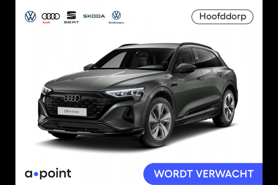 Audi Q8 e-tron 50 quattro Edition 95 kWh 340pk | Lederen bekleding | | 20 inch lichtmetalen velgen | Elektrisch verstelbare voorstoelen met geheugen | Parkeercamera |