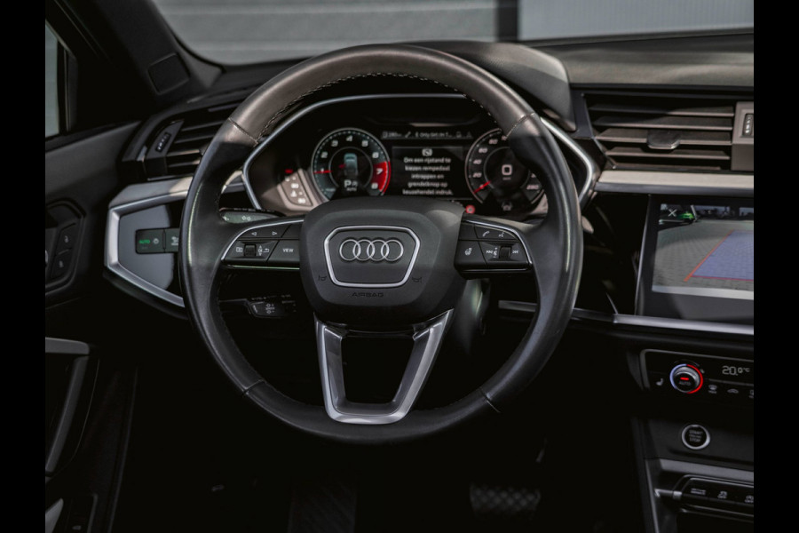 Audi Q3 Sportback 35 TFSI S Edition Panoramdak|Trekhaak|Leder|Stoelverwarming|Camera