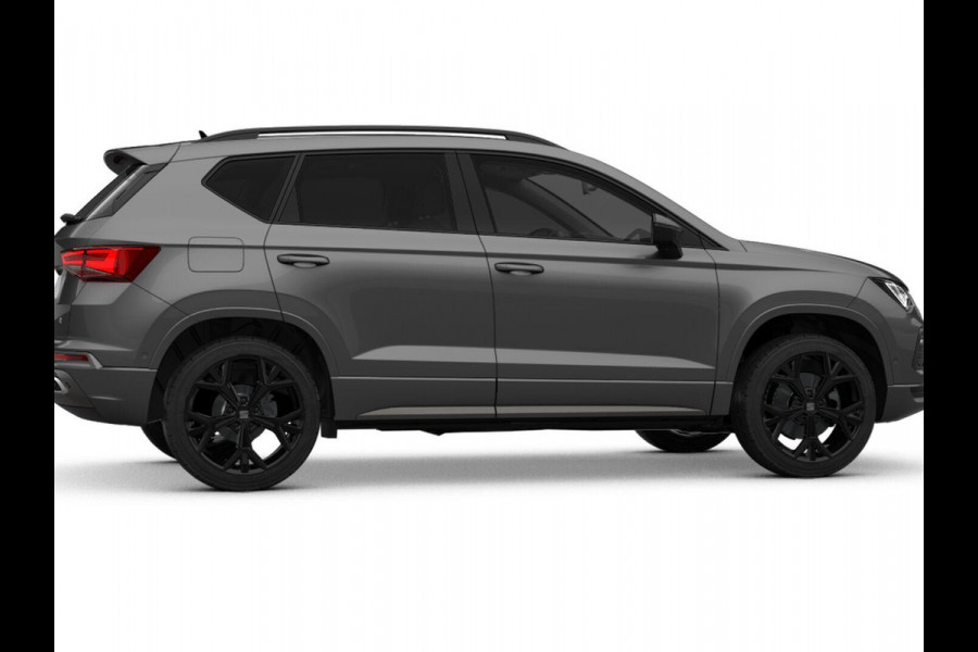 Seat Ateca 1.5 TSI FR Business Intense | Elektr. Panoramisch kanteldak| Velgen 'Exclusive Glossy Black', 19 inch | Kuipstoelen, Dinamica Aurora Blue (suede look) | Verwambare voorstoelen + Stuurwiel | Draadloze Carplay