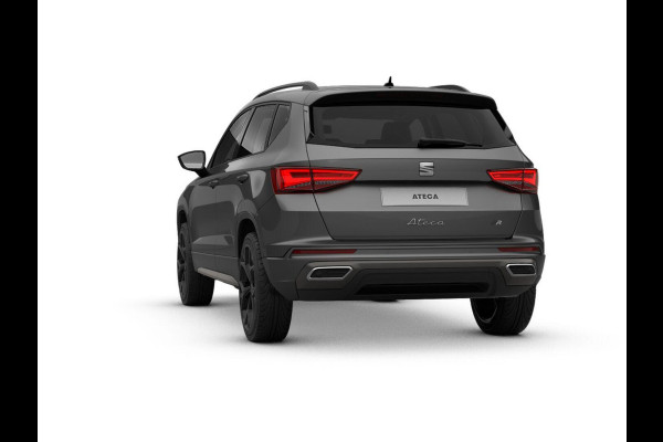 Seat Ateca 1.5 TSI FR Business Intense | Elektr. Panoramisch kanteldak| Velgen 'Exclusive Glossy Black', 19 inch | Kuipstoelen, Dinamica Aurora Blue (suede look) | Verwambare voorstoelen + Stuurwiel | Draadloze Carplay