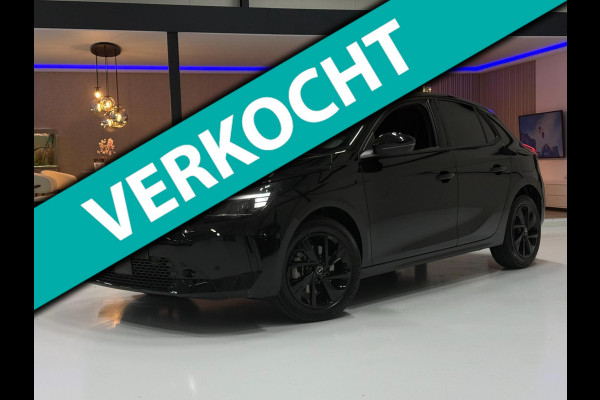 Opel Corsa 1.2 Turbo Hybrid GS Black Line Sport |Navi Led 360° camera Keyless Virtual Pdc Leder Carplay