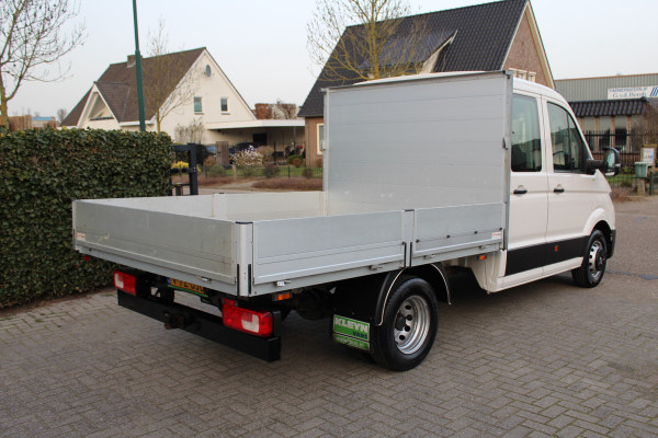 Volkswagen Crafter 50 2.0 TDI 130KW Euro6 L3 Dubbele Cabine Pick-up ✓ open laadbak ✓ 3500KG trekhaak