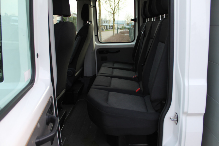 Volkswagen Crafter 50 2.0 TDI 130KW Euro6 L3 Dubbele Cabine Pick-up ✓ open laadbak ✓ 3500KG trekhaak