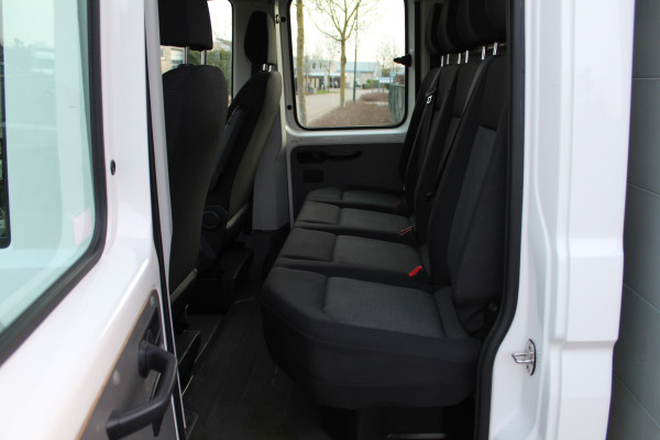 Volkswagen Crafter 50 2.0 TDI 130KW Euro6 L3 Dubbele Cabine Pick-up ✓ open laadbak ✓ 3500KG trekhaak