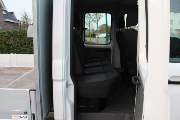 Volkswagen Crafter 50 2.0 TDI 130KW Euro6 L3 Dubbele Cabine Pick-up ✓ open laadbak ✓ 3500KG trekhaak