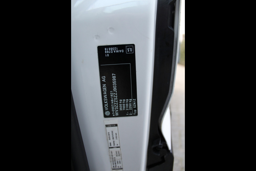 Volkswagen Crafter 50 2.0 TDI 130KW Euro6 L3 Dubbele Cabine Pick-up ✓ open laadbak ✓ 3500KG trekhaak